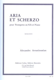 ARIA ET SCHERZO TRUMPET/PIANO cover